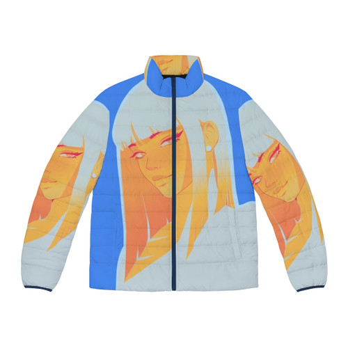 Lemon puffer jacket, a colorful and fashionable outerwear piece