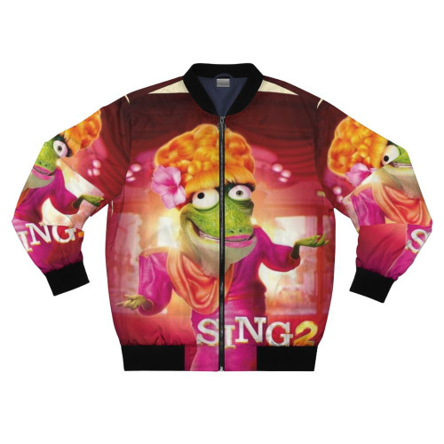 Sing 2 bomber jacket featuring characters from the animated film