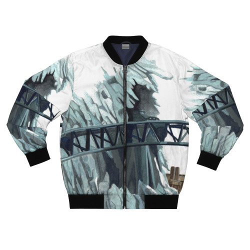 Taron Phantasialand Bomber Jacket, featuring the iconic Phantasialand theme park and roller coaster