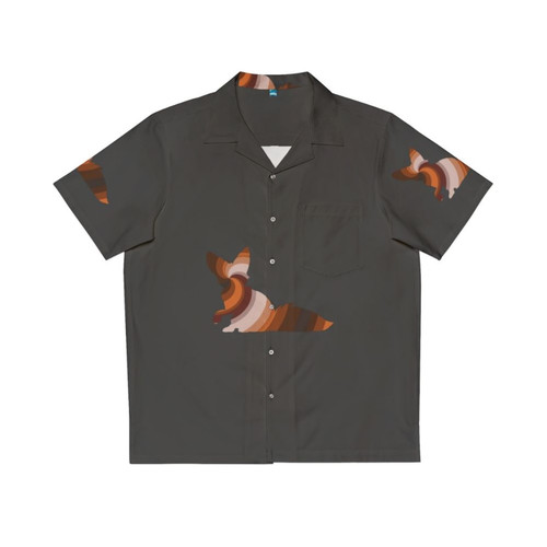 red fox hawaiian shirt for fox lovers