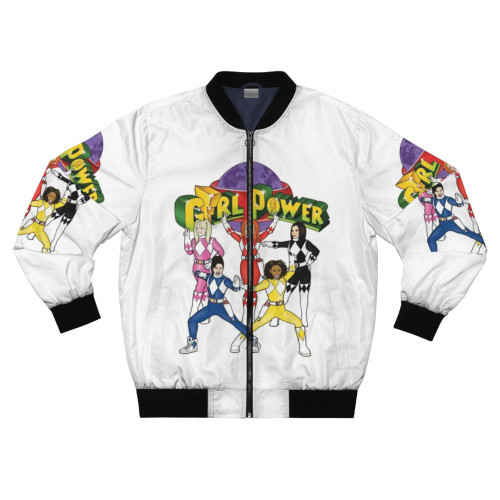 Girl Rangers Group Queer Pride Lesbian Bomber Jacket