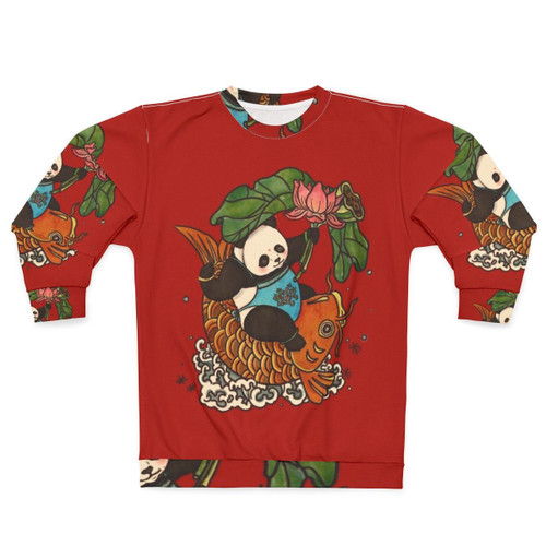 Vintage Chinese New Year Koi Fish Sweatshirt