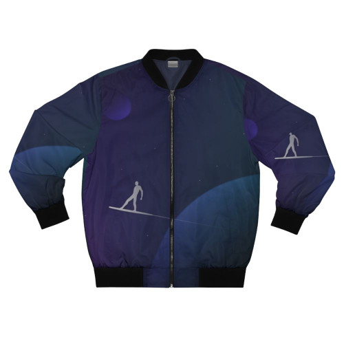 Silver Surfer Minimal Design Bomber Jacket