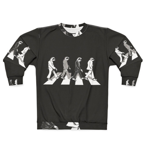 Abbey Road Sloth Parody Women's Sweatshirt