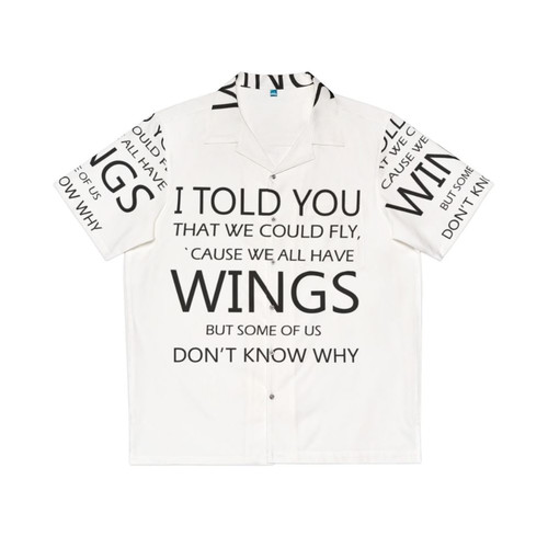 INXS "Never Tear Us Apart" Inspired Hawaiian Shirt