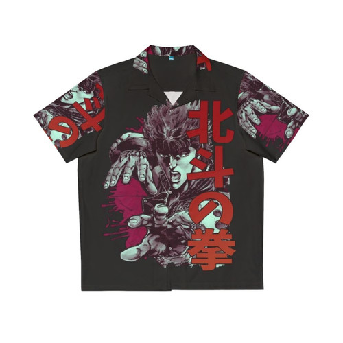 Kenshiro 02 Hawaiian Shirt - Anime Apparel from Fist of the North Star