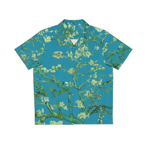 Almond Blossoms Hawaiian Shirt with Vintage-Inspired Floral Print