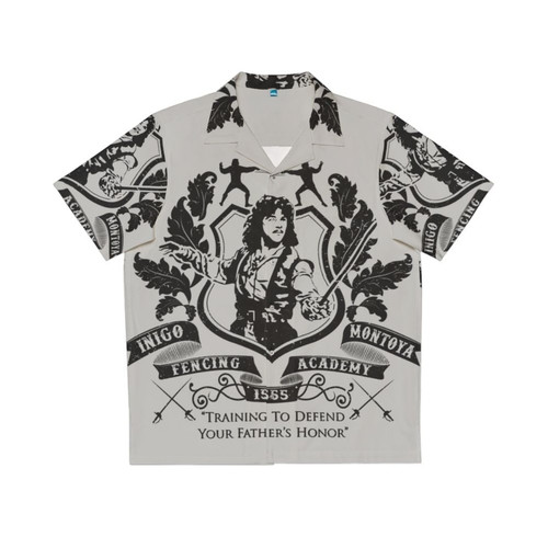 Inigo Montoya's Fencing Academy Hawaiian Shirt - The Princess Bride Cult Classic