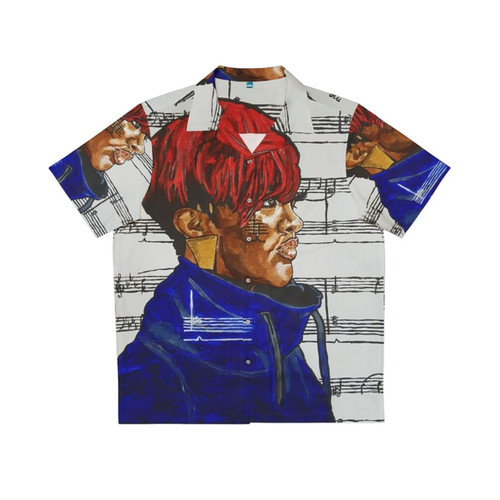Rapsody Hawaiian Shirt with Hip Hop Inspired Design