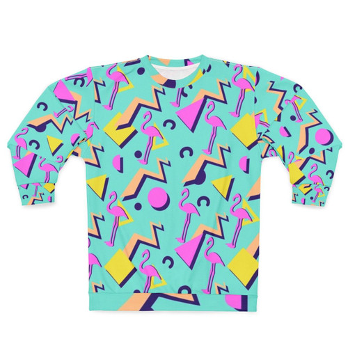Retro 80s Memphis design pattern sweatshirt