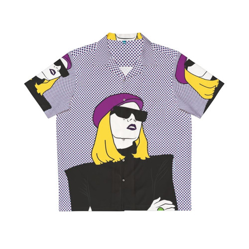 Roisin Murphy wearing a colorful Hawaiian shirt