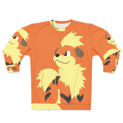 Growlithe Pokemon Anime Sweatshirt