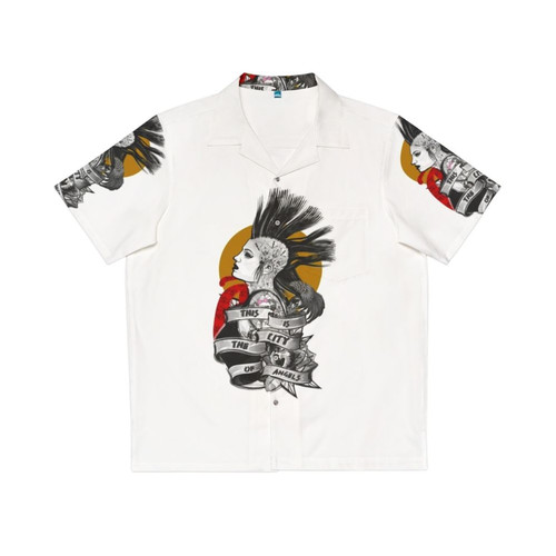 Rockstar's City of Angels Hawaiian Shirt