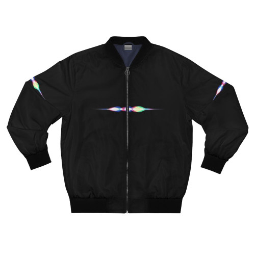 Siri Bomber Jacket with Apple Voice Assistant Inspired Design