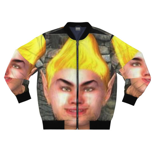 Oblivion Adoring Fan Bomber Jacket - By Azura Inspired Meme Design
