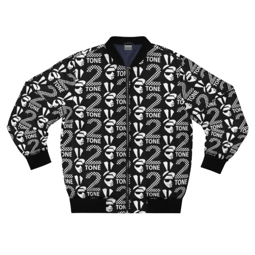 The Specials 2 Tone Rude Boy Two Tone Ska 2 Tone Bomber Jacket