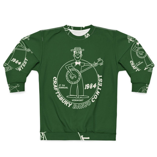 Vintage 1984 Craftsbury Banjo Contest Sweatshirt