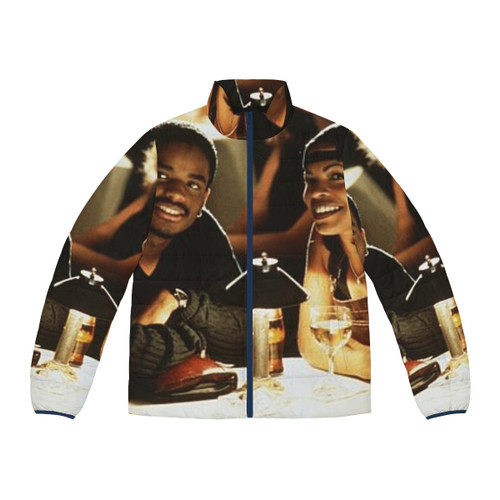 Love Jones Black Puffer Jacket featuring Nia Long and Larenz Tate