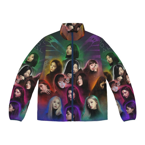 Loona "Girl of the Month" Rainbow Version Puffer Jacket