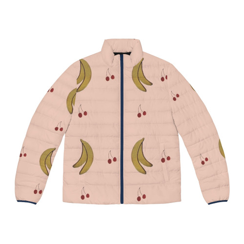 A colorful, patterned puffer jacket from the Canadian brand La Petite Vie