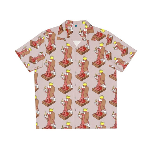 Quirky Hawaiian pizza weenie shirt