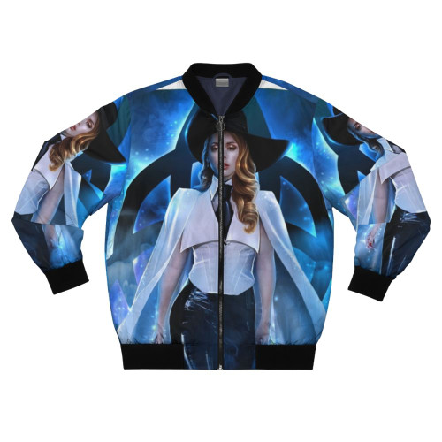 White angel bomber jacket - Halloween cosplay fashion