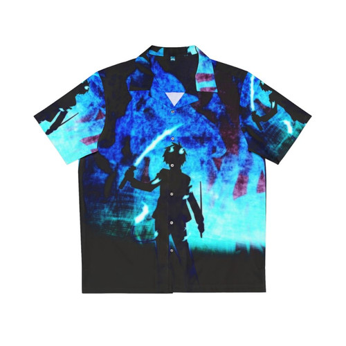 Rin Blue Exorcist Anime Themed Hawaiian Shirt