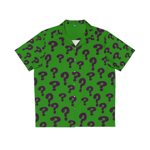 Riddle Me This DC Comics The Riddler Hawaiian Shirt