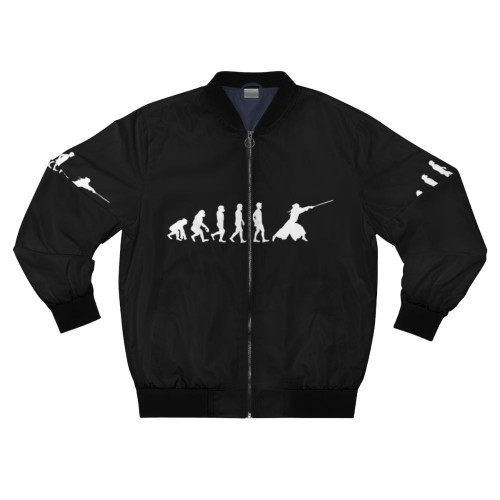 Kendo Bomber Jacket - Japanese Martial Arts Inspired Evolution