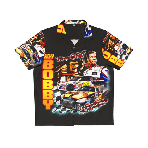 Ricky Bobby Racing Vintage Hawaiian Shirt