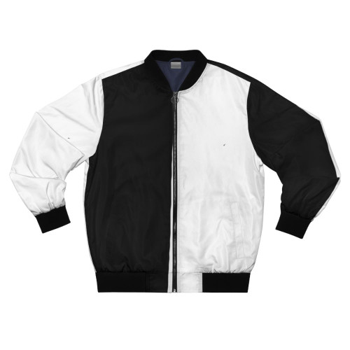Sia Cheapthrills inspired black and white bomber jacket