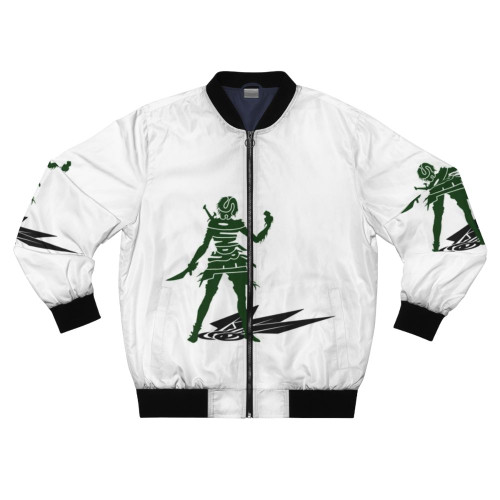 Gloomhaven Scoundrel Bomber Jacket with text design