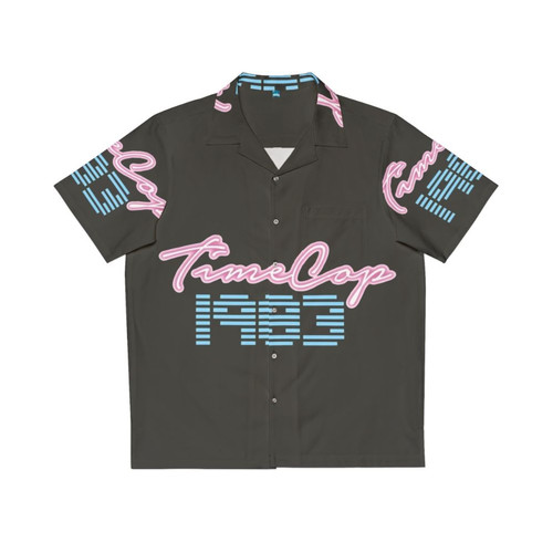 Retro Synth Timecop 1983 Logo Hawaiian Shirt