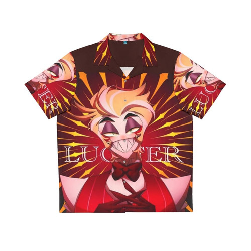 Hazbin Hotel Lucifer Morningstar Anime Hawaiian Shirt