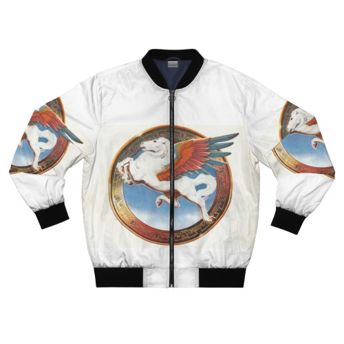 Winged Horse Bomber Jacket, a stylish and aviation-inspired outerwear piece