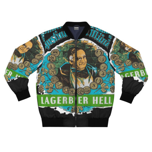 Augustiner Munich Lagerbier Beer Bomber Jacket