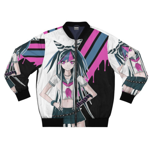 Mioda Ibuki from Danganronpa wearing a stylish bomber jacket