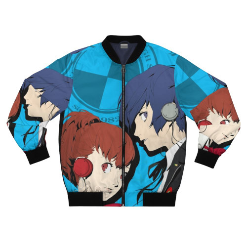 Persona 3 protagonist wearing a special edition 25th anniversary bomber jacket