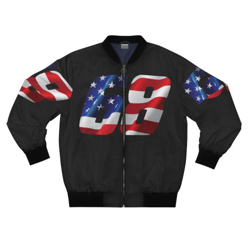 Brandon Brown USA Flag 68 Classic Bomber Jacket