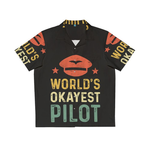 Worlds Okayest Hawaiian Shirt