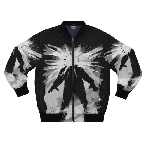 The Thing inspired sci-fi bomber jacket featuring a retro, vintage design