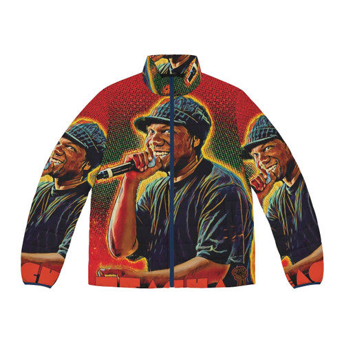 KRS-ONE Puffer Jacket featuring the iconic Boogie Down Productions logo