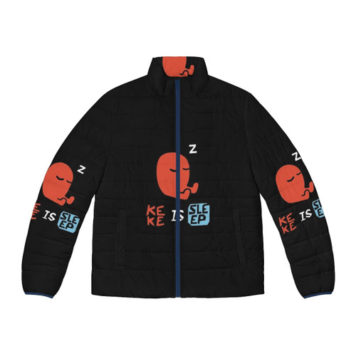 Keke Is Sleep Puffer Jacket - Warm and Cozy Winter Jacket for Baba Is You Fans