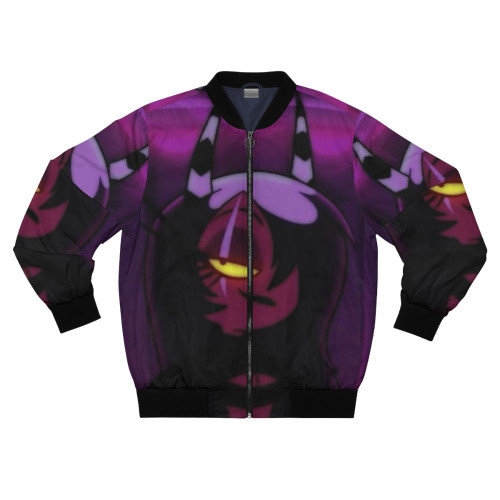 Helluva Boss Sallie May Bomber Jacket featuring the character Sallie May from the popular animated series Helluva Boss