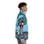 Jupiter Hammerheads puffer jacket featuring a shark and lighthouse design - men side right
