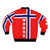 Norwegian flag bomber jacket - Back
