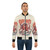 Vintage-inspired bomber jacket with a bold takoyaki and kaiju design - Lifestyle