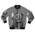 Kate Moss 90s supermodel portrait bomber jacket