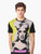 Alaska-inspired pop art graphic t-shirt with RuPaul and drag queen design - Men