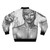 The Giddy Up Cowboy Bomber Jacket, a stylish and bold men's fashion item featuring LGBTQ+ inspired graphics. - Back